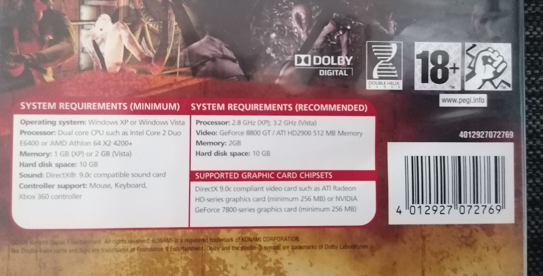 PC: SILENT HILL HOME COMING PC/DVD ROM – Usato da Pratteln venduto da ThereseZ 3