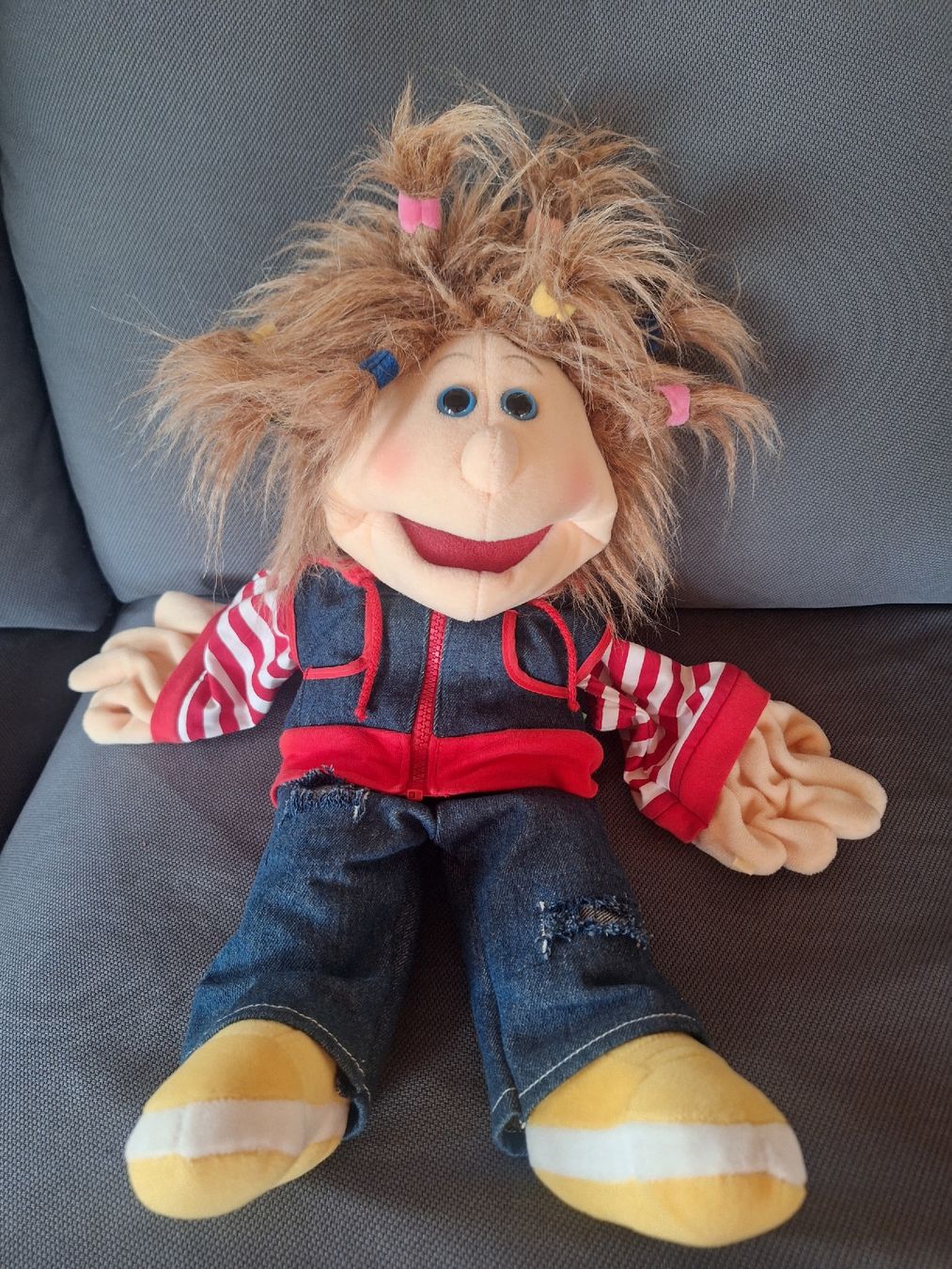 Bambole: Living Puppets Handpuppe Ronja – Usato da Bern venduto da zizzerzazzer