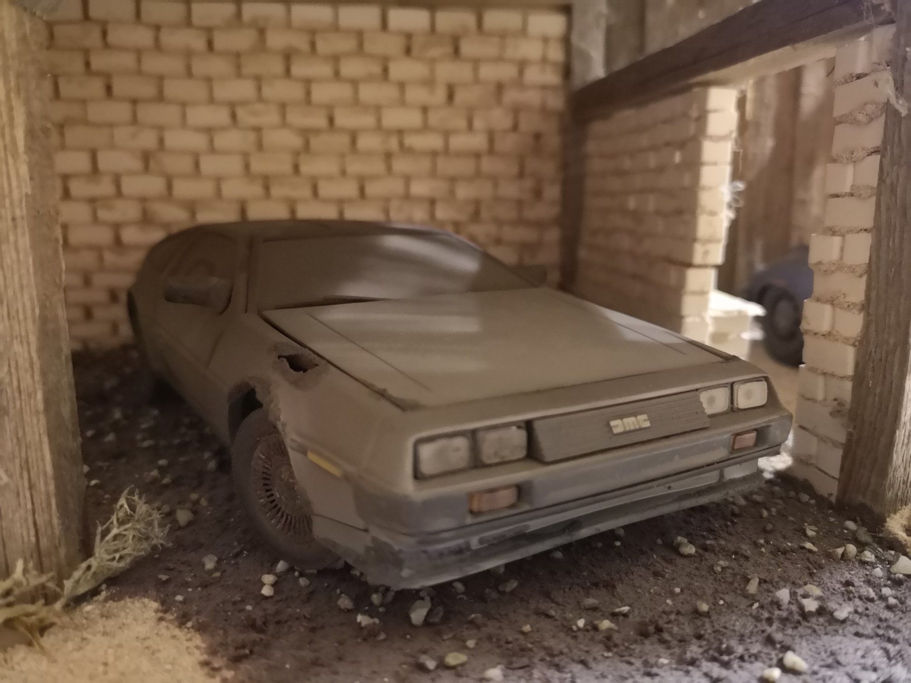 Kit di modellismo & Modellini statici: 1:18 Delorean "Scheunenfund" Unikat – Usato da Niederbipp venduto da kevintifu20 1