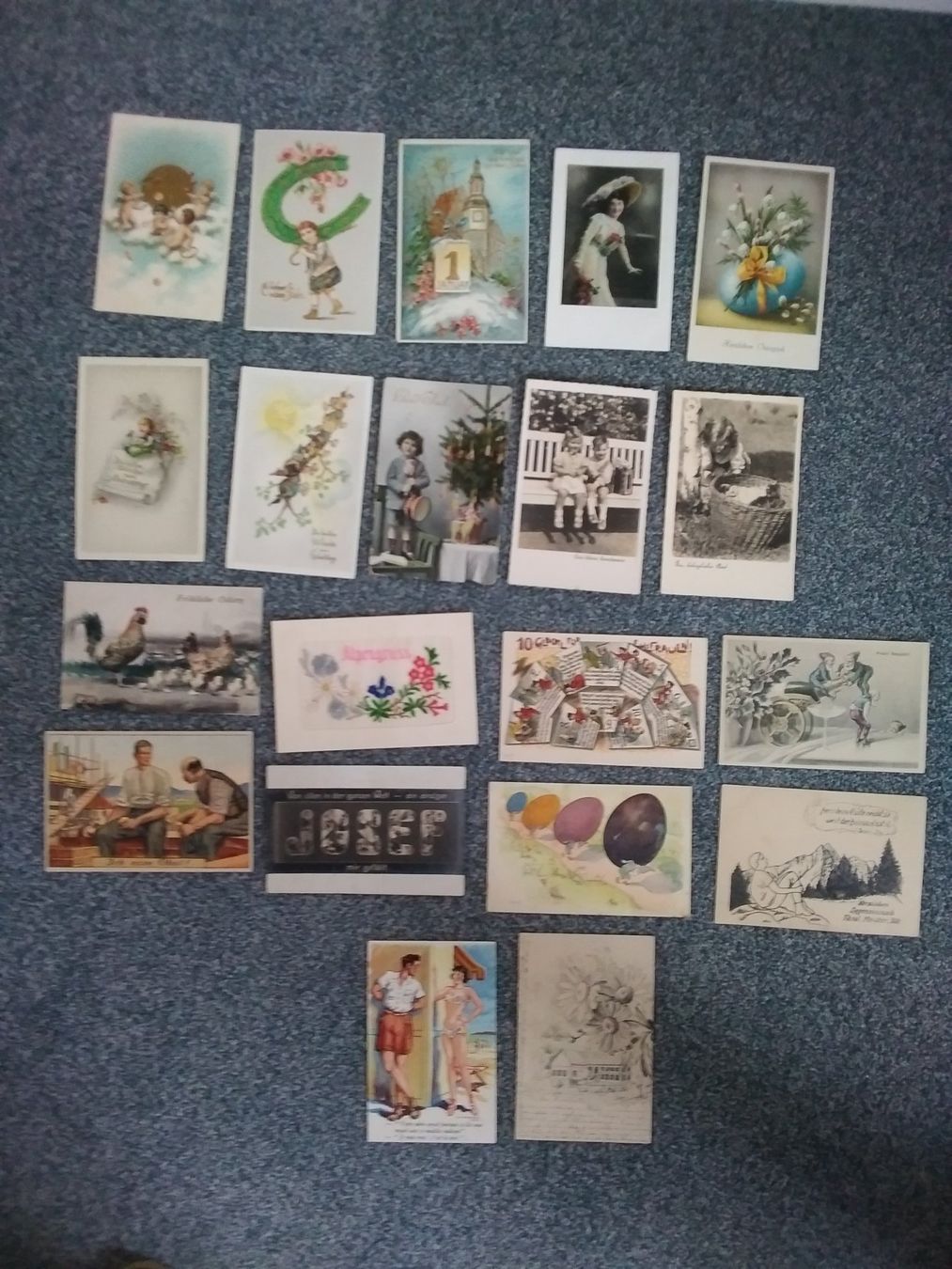 Cartoline postali: Sammlung Kitschkarten 100 Stück – Usato da Appenzell venduto da lama19 2
