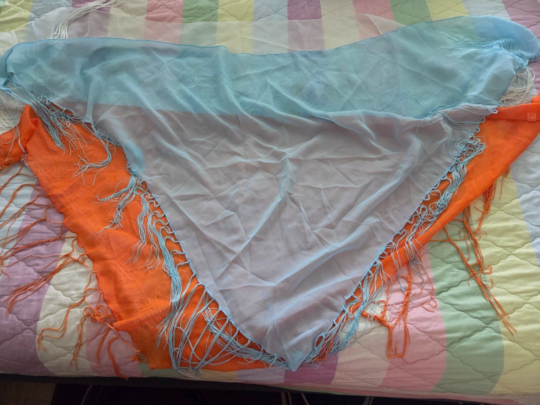 Costumi da bagno & Bikini: 4 Sommerliche Pareo, mit Fransen – Usato da Abtwil AG venduto da MaVo.0710 1