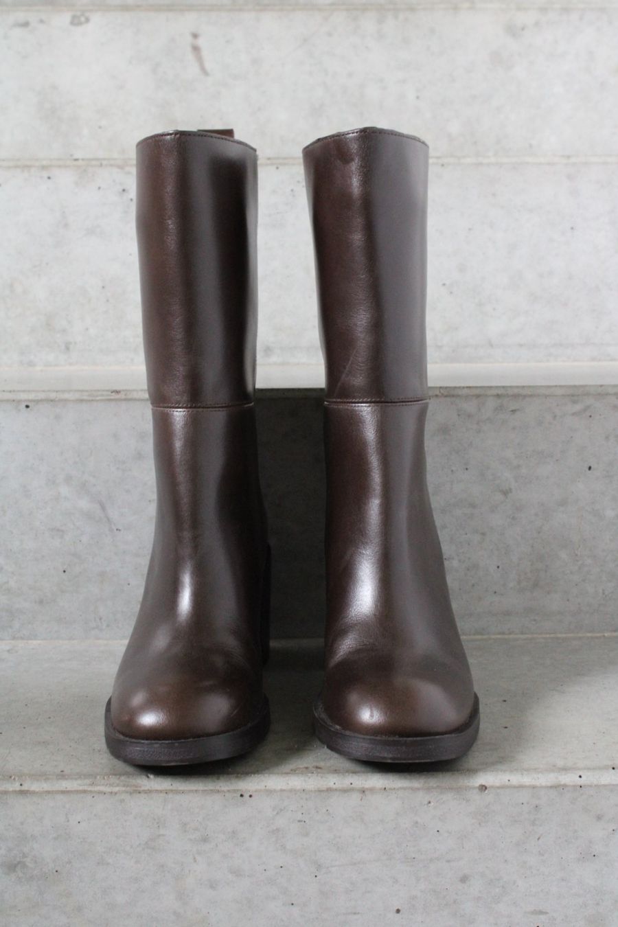 Zara Scarpe da donna: NEW Zara Leather Boots – Nuovo (secondo la descrizione) da St. Gallen venduto da look-twice 5
