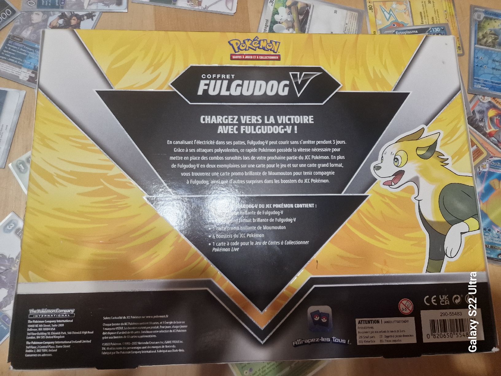 Pokémon Sammelbilder & Trading cards: Pokémon Fulgudog V Box FR 2 Évolution Céleste – Neu und originalverpackt aus Bulle von ned_msw7 5