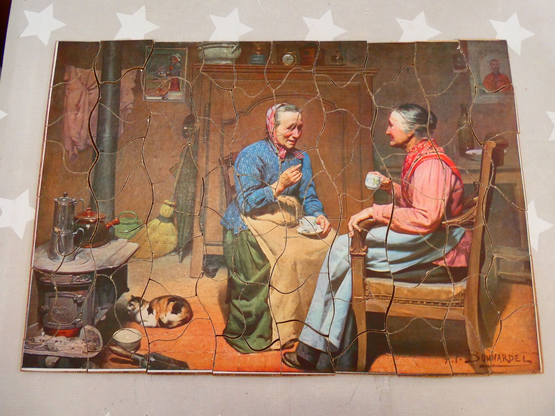 Puzzle: altes Holzpuzzle Puzzle A.F. Bonnardel – Usato da Rafz venduto da Powacaddy 1