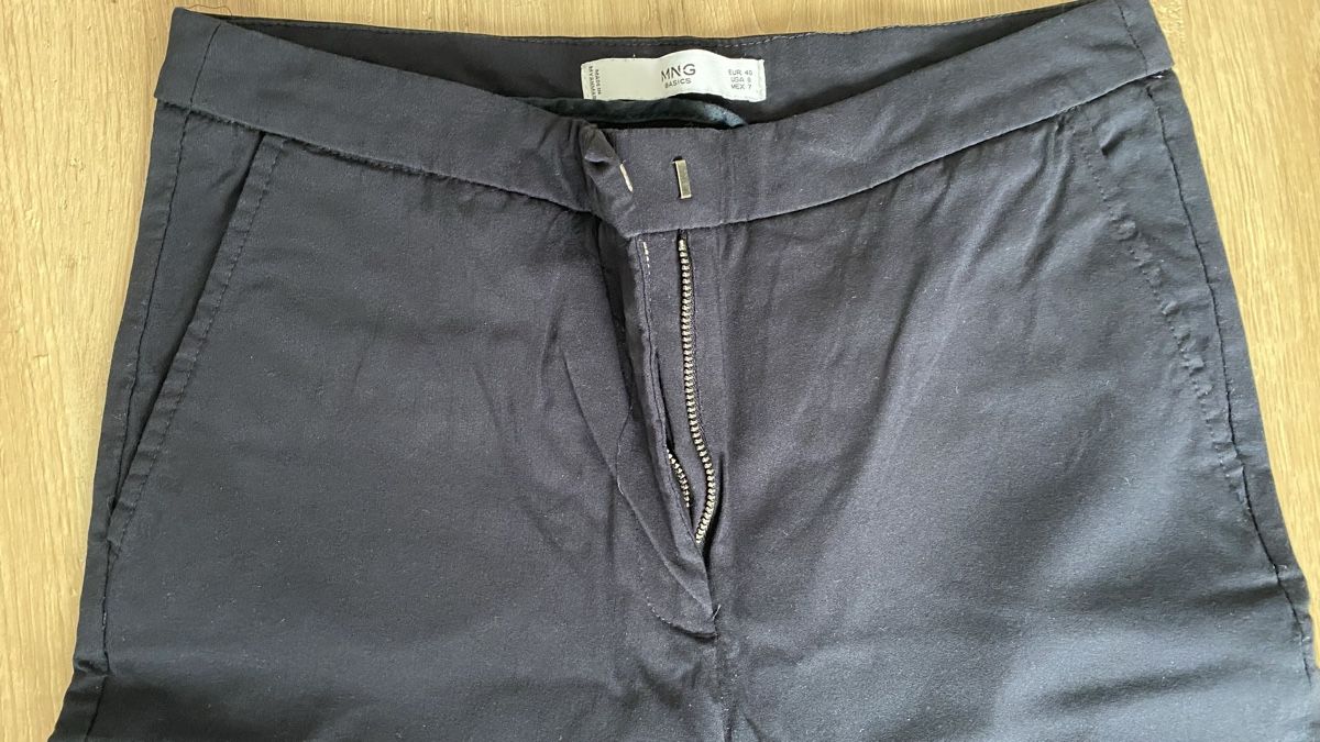 Mango Pantaloni: Blaue Mango Hose 40 – Usato da Magden venduto da Gondwina 2