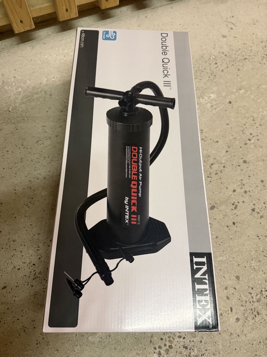 Intex Pompe & Parti di ricambio: Luftpumpe double quick neu – Nuovo e nell'imballaggio originale da Stallikon venduto da Lilly_90 3