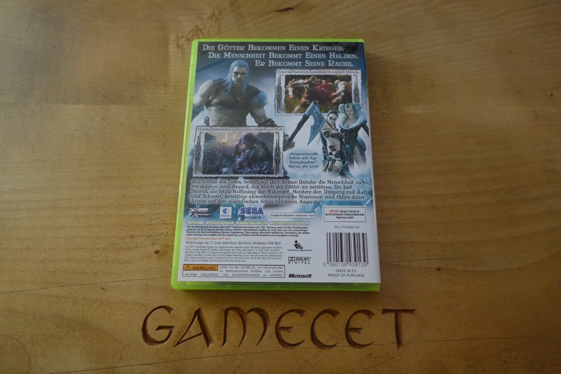 Microsoft Giochi: Viking: Battle for Asgard – Usato da Steinach venduto da Gamecet 2