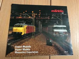 märklin export modelle 1989/90