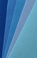 Bastelfilz-Set, 5 Platten 20*30 cm Felt
