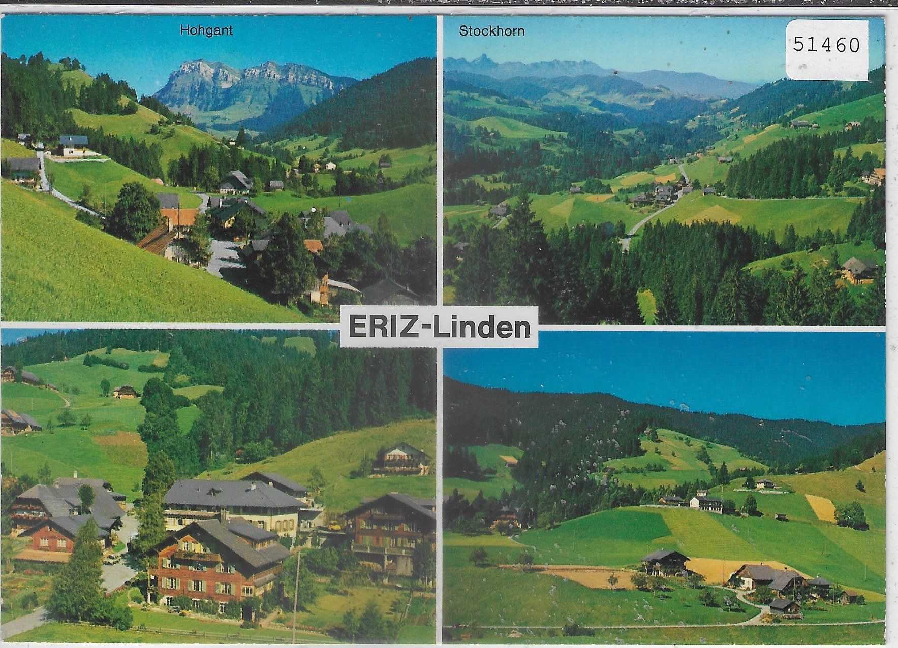 Cartoline postali: Eriz-Linden bei Thun – Usato da Ettingen venduto da Kartenplanet