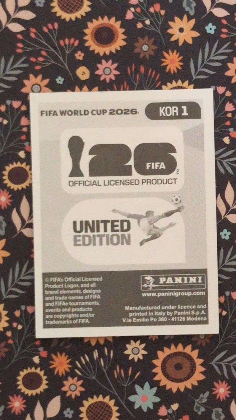 Panini Carte collezionabili: KOR 1 - PANINI - FIFA WM 2026 – Nuovo (secondo la descrizione) da Bauma venduto da tobiaskl 1