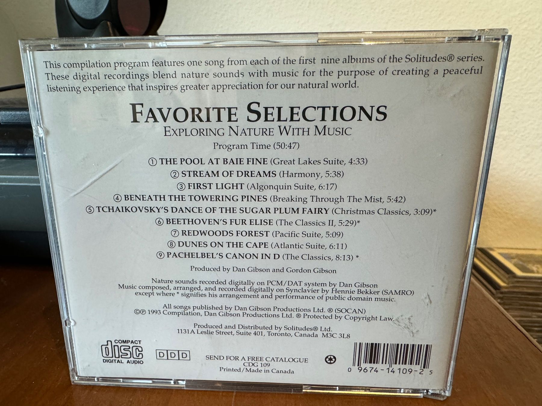 CDs: Dan Gibson - Favorite Selections - HA11N – Gebraucht aus Küsnacht ZH von swisssales.net 1