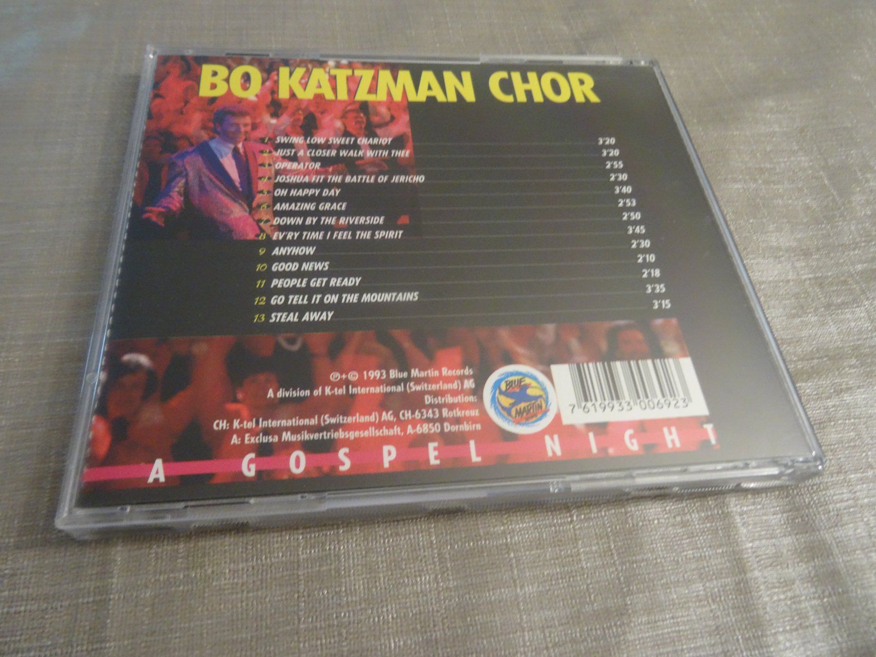 CD: Bo Katzman Chor - A Gospel Night, CD – Usato da Olten venduto da Disc-Ausverkauf 1