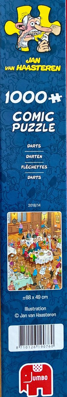 Puzzle: Puzzle JAN van HAASTEREN - Darts – Usato da Ammerzwil BE venduto da Frama0 1
