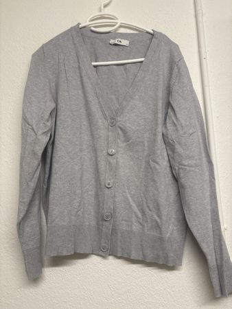 Damen Strickjacke grau Grösse M gebraucht(No)