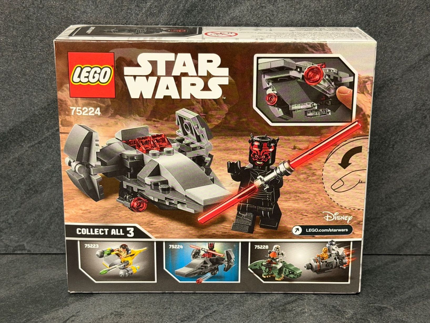 Lego Kit di costruzioni: LEGO Star Wars 75224 Sith Infiltrator Microfighter SEALED – Nuovo e nell'imballaggio originale da Villmergen venduto da Zydi 1
