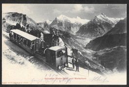 Schynige-Platte-Bahn und Wetterhorn