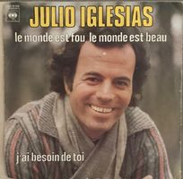 JULIO IGLESIAS - LE MONDE EST FOU, LE MONDE EST BEAU