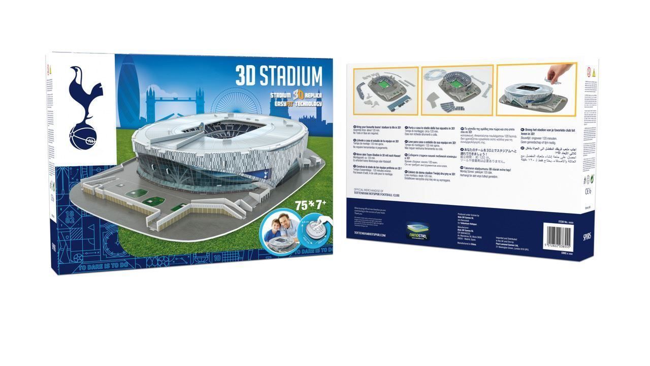 Puzzles: Tottenham Hotspur 3D Stadion Puzzle – Neu und originalverpackt aus Wil SG von Football-Legends 8