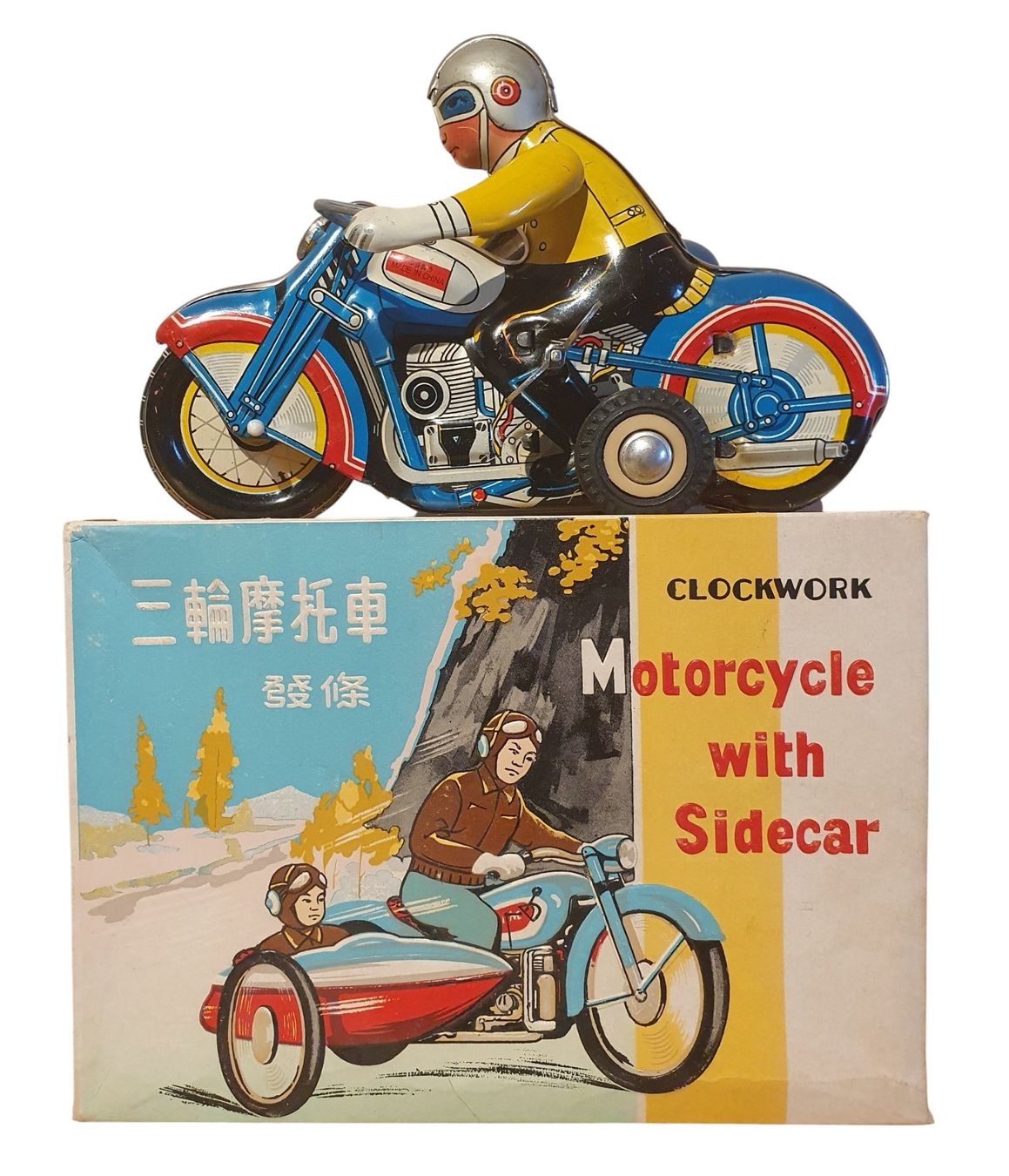 Giocattoli: Motorrad mit Seitenwagen – Usato da Flawil venduto da RoverVitesse