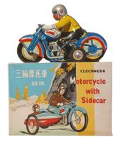Motorrad mit Seitenwagen