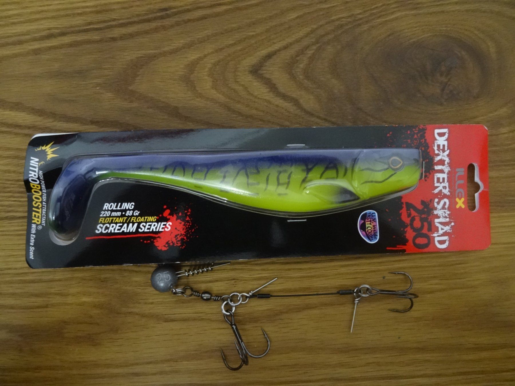 Esche: Illex Dexter Shad 250 inkl. Hackensystem – Nuovo e nell'imballaggio originale da Balm b. Günsberg venduto da enomis83