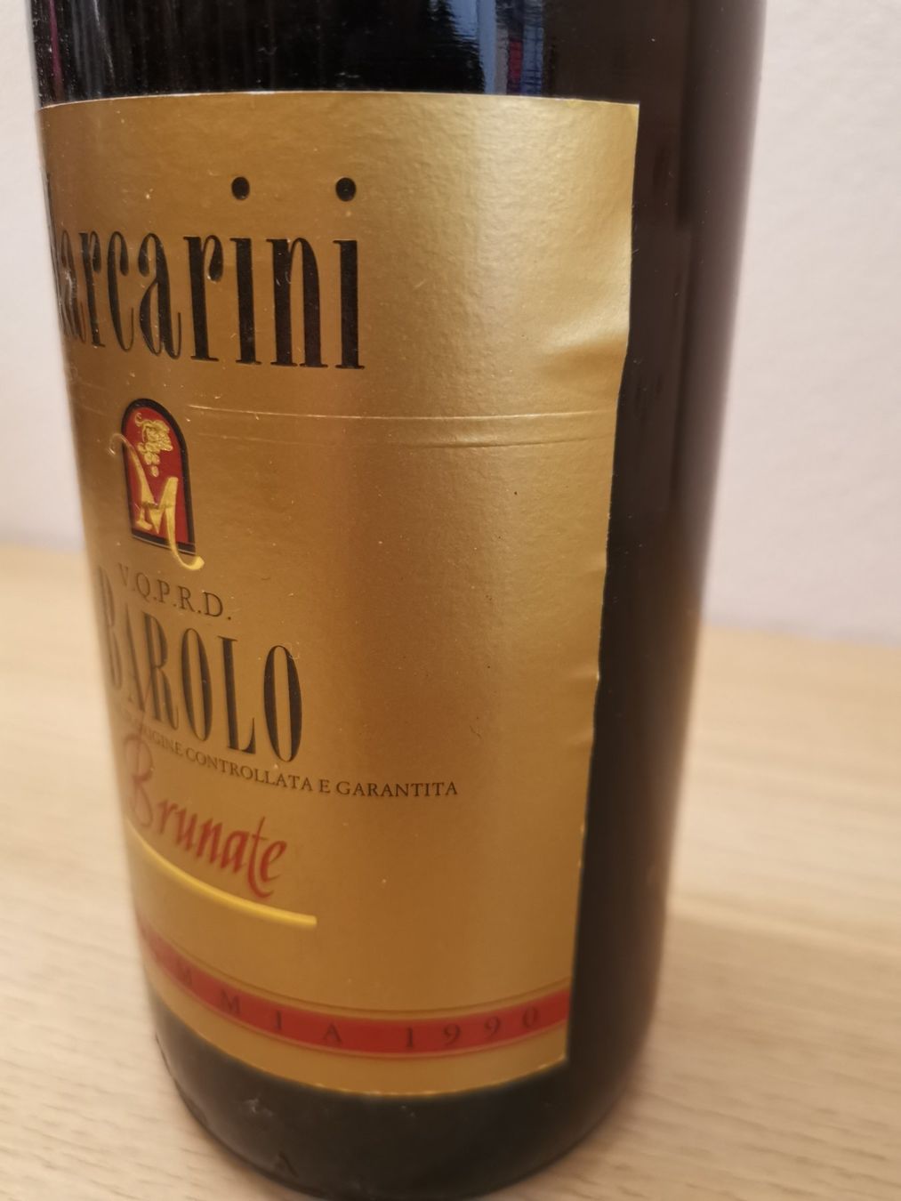 Vino: Barolo Brunate 1990 - Marcarini – Usato da Dinhard venduto da jacuzzy 2