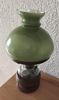 Alte grüne Öllampe  Vintage / Antik