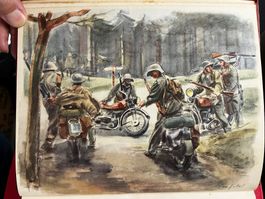 Ww2 Soldats Camarades armée suisse tank panzer artillerie