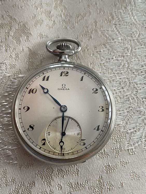 Montre De Poche Militaire Arsa Calibre 236 Des Années 1940 - Occasion Vintage