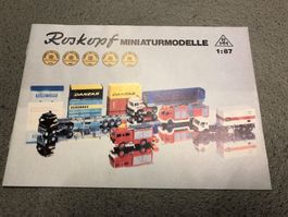 RoskopF KATALOG  Saurer, Mercedes, Rarität