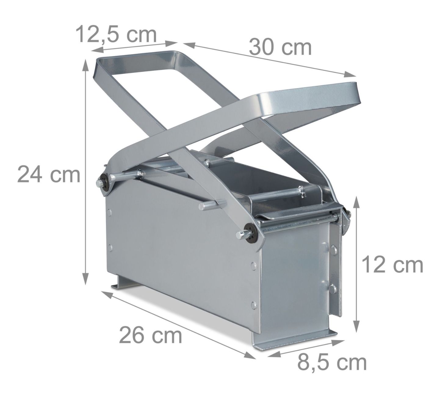 Tutte le macchine: Silberfarbene Papierbrikettpresse – Nuovo e nell'imballaggio originale da Bülach venduto da RockBottomOffTheRamp 3