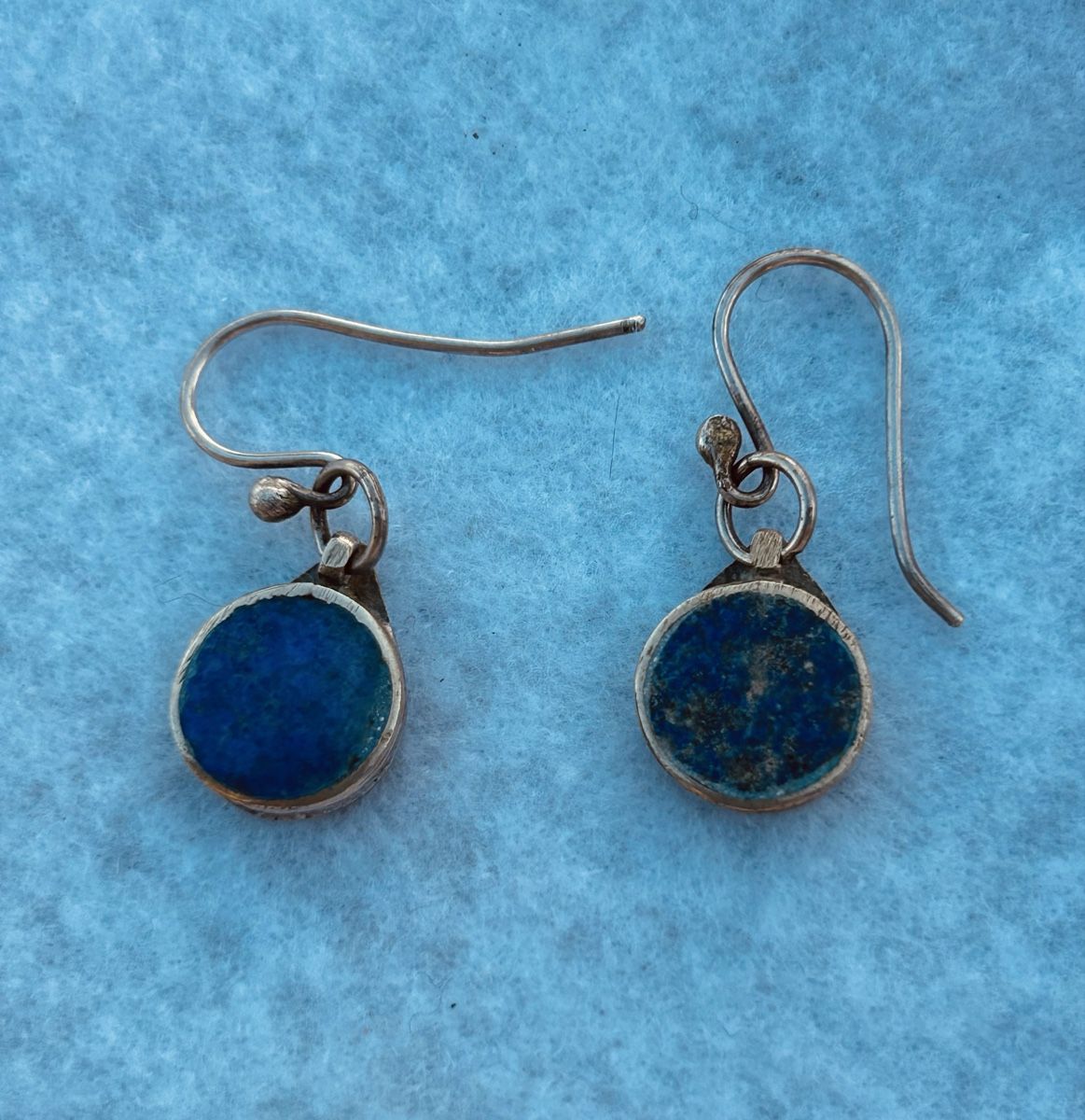 Boucles d’oreilles Lapis-Lazuli et argent (D'occasion) à Suscévaz pour ...