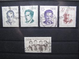 DDR 1962 Antifaschisten II Gedenk gest