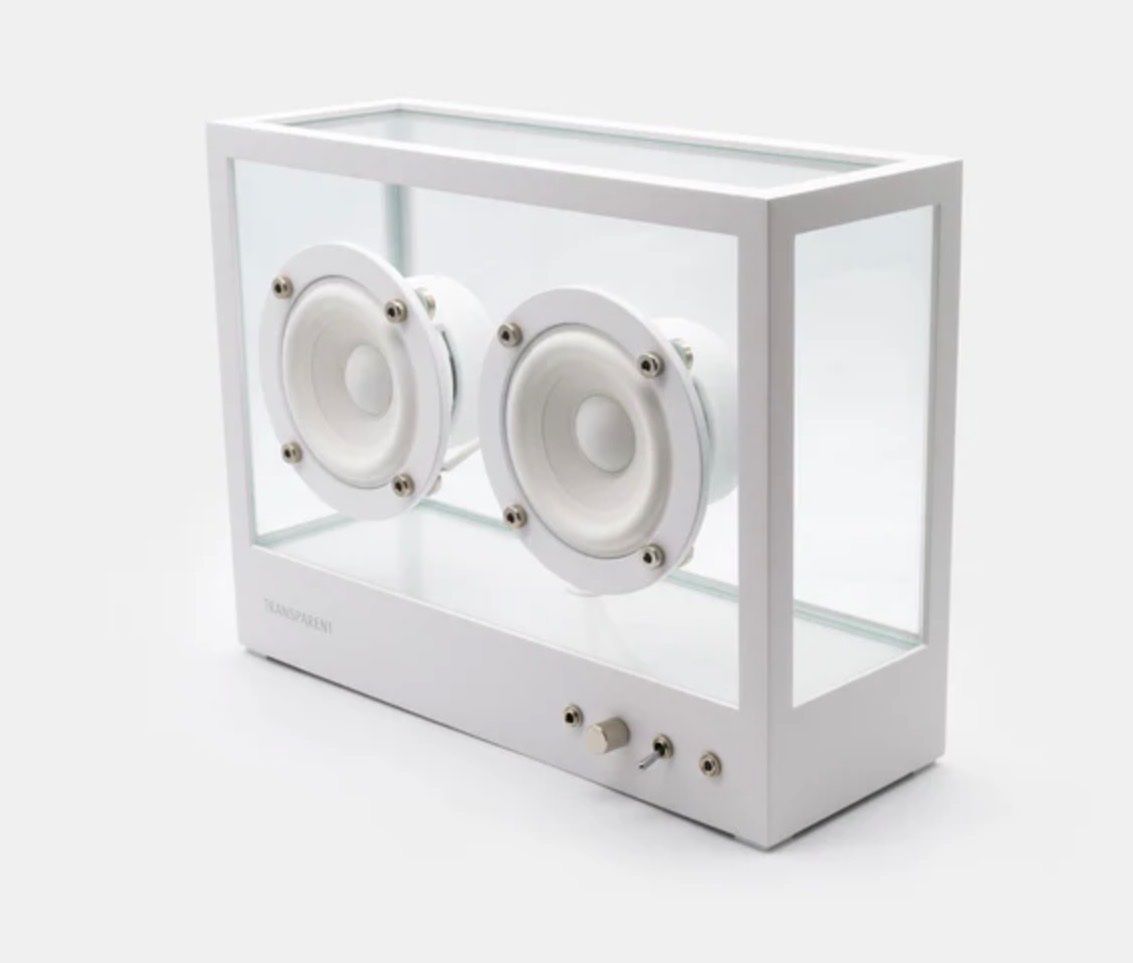 Haut-parleurs: Transparent Speaker Weiss Bluetooth neuwertig – D'occasion à Ostermundigen par wal_2qf6