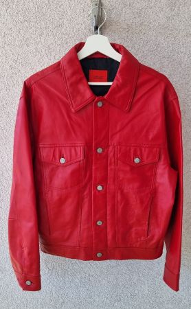 Nappa Lederjacke, Gr. M/L