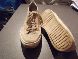 Halbschuhe Grösse 45, Pier one, grau/bei