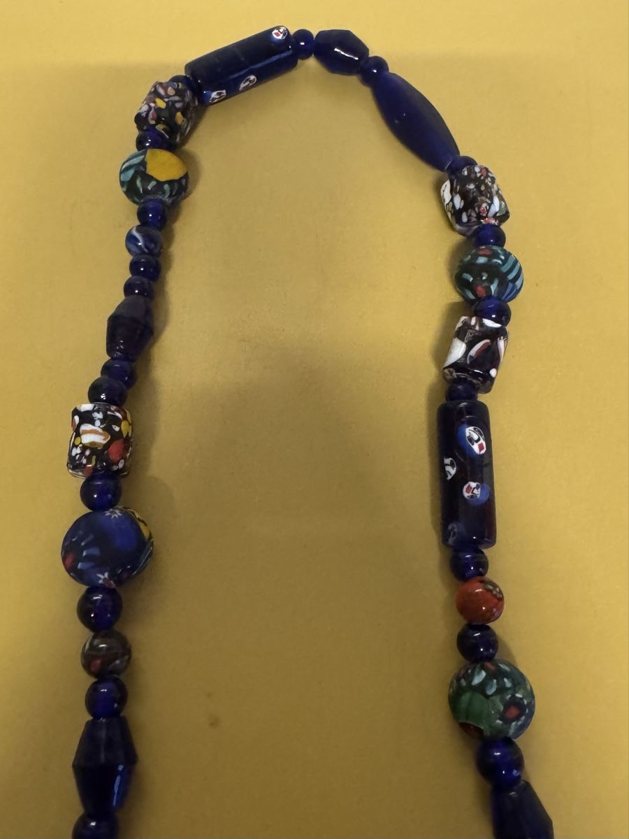 Catenine: Kette mit blauen Glas  – Usato da Schlieren venduto da Freundlich02 4