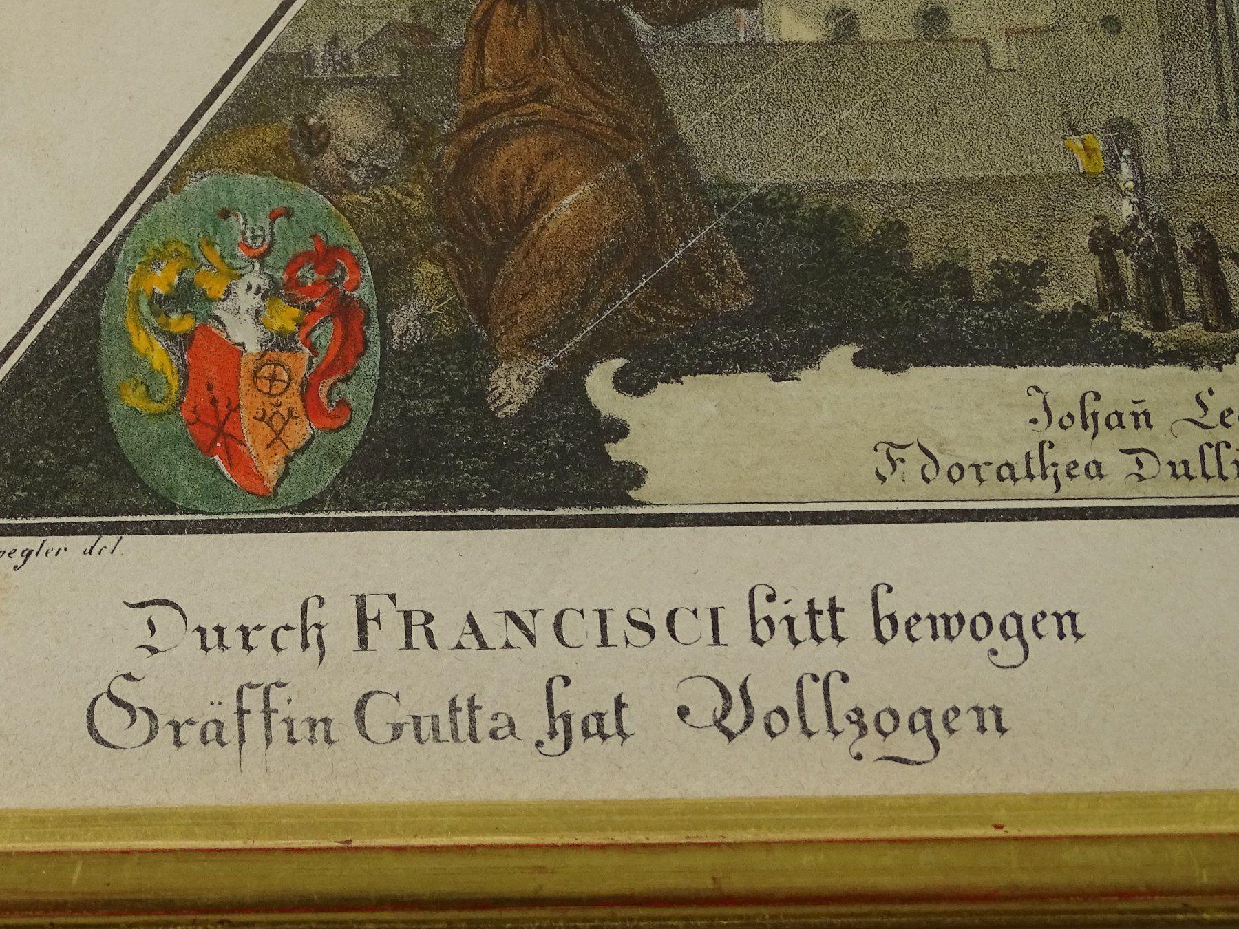 Incisioni: KLOSTER MARIA IN DER AU, LITHOGRAPHIE – Usato da Grüningen venduto da Kartensammler 7