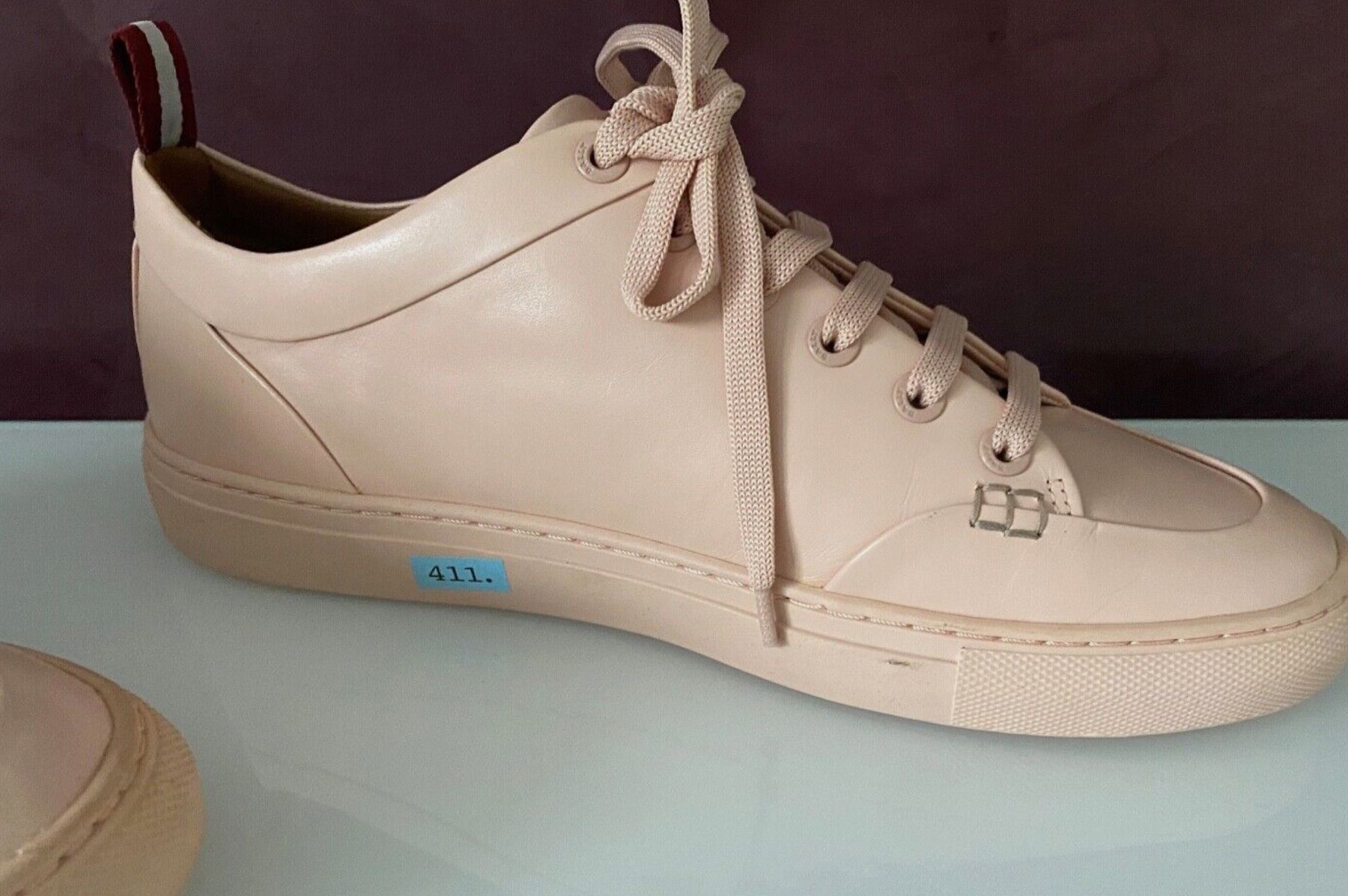 Bally Scarpe da uomo: BALLY Helliot Sneaker Pink 40,5 US 8D Leder – Nuovo e nell'imballaggio originale da Volketswil venduto da praxis12 4
