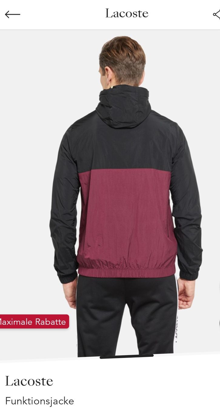 Lacoste Giacche: Lacoste – Nuovo e nell'imballaggio originale da Matten b. Interl venduto da asi_y5cb 2
