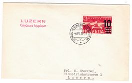 Lettre de Luzern BPA A167 pour Luzern le 6.VII.38