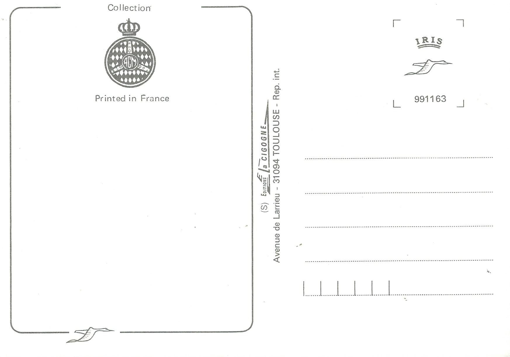 Cartoline postali: Postkarte, Formel 1 GP Monaco 1957 – Usato da Aarburg venduto da Hktm 1