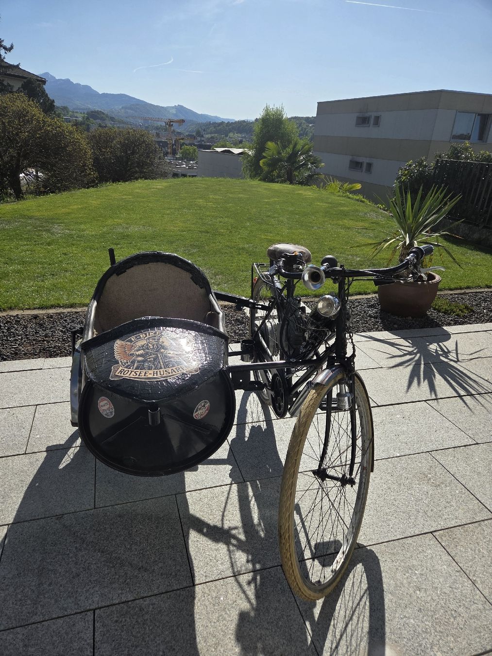 Biciclette: Fahrrad mit Seitenwagen – Difettoso da Ebikon venduto da Hubi84 2