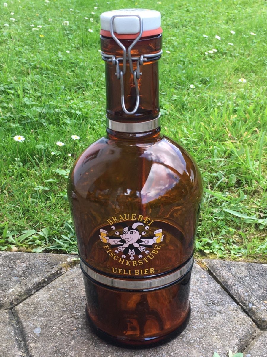 Gläser, Krüge & Flaschen: Bier - Flasche „UELI BIER“ – Gebraucht aus Wangen b. Olten von Finolino28