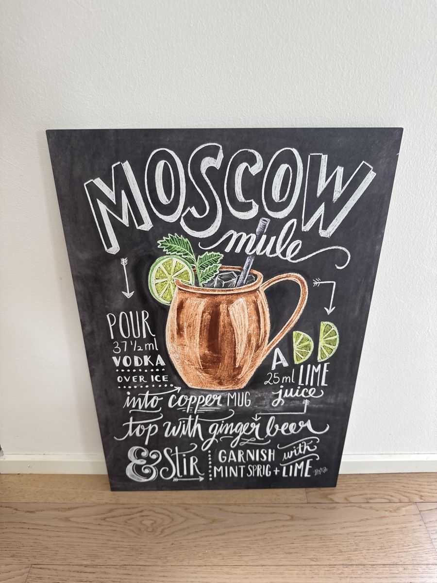Poster & Bilder: 3x Bilder Cocktail Rezept Tafel, Bar Deko – Gebraucht aus Neftenbach von fab_7vh9