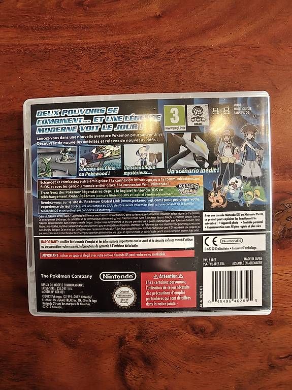 Pokémon Giochi: POKEMON NOIR 2 NINTENDO DS – Usato da Reconvilier venduto da ste_s68w 1