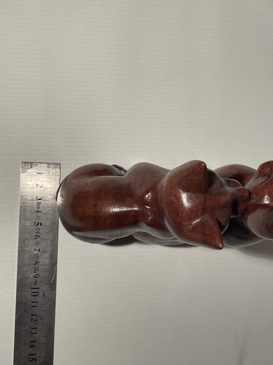 Figuren: Statues - pack de 2 chats sculptés à la main – Neu (gemäss Beschreibung) aus Renens VD von sas_6vhd 3