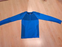 Crane Funktionsshirt blau, Grösse M (48/50) - Top Zustand!