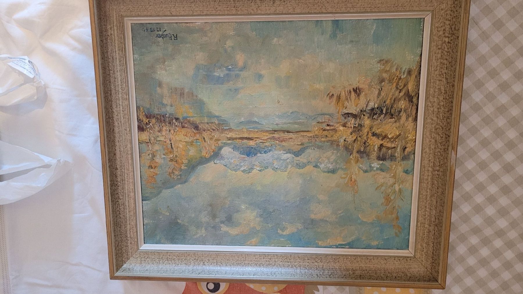 Dipinti: Öl Bild R.Burger – Usato da Wolfhausen venduto da BigiWolfhausen 2